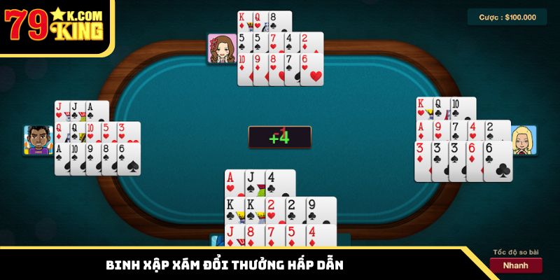 Binh xập xám đổi thưởng hấp dẫn