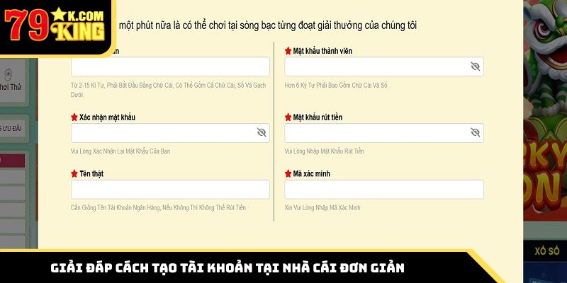 Giải đáp cách tạo tài khoản tại nhà cái đơn giản
