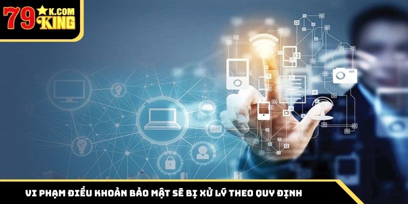 Vi phạm điều khoản bảo mật sẽ bị xử lý theo quy định