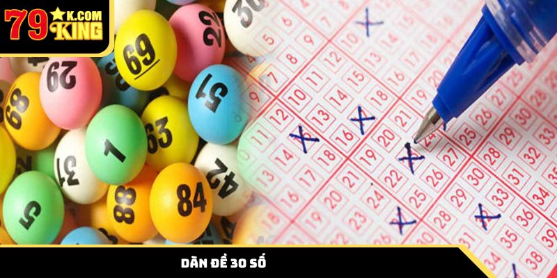 Dàn đề 30 số